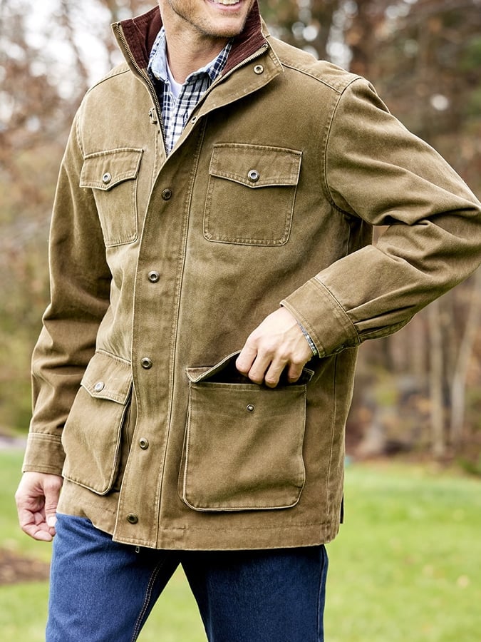 Men's Original Vermont Barn Coat Jacket Last Day 80% Off!