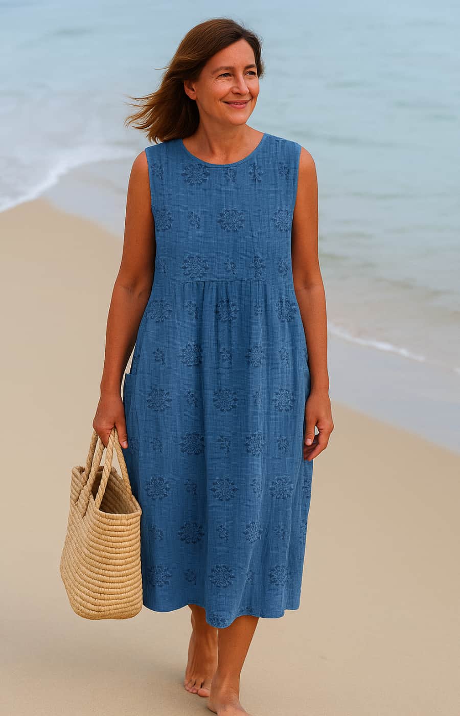 Saphyri - Elegant Stylish Midi Dress