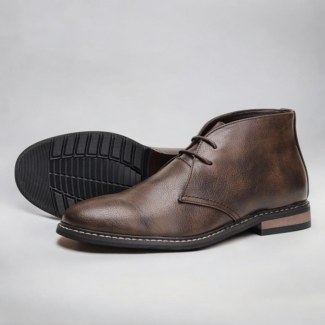 Olsen & Olsen™ Herold | Leather Chukka Leather Boots