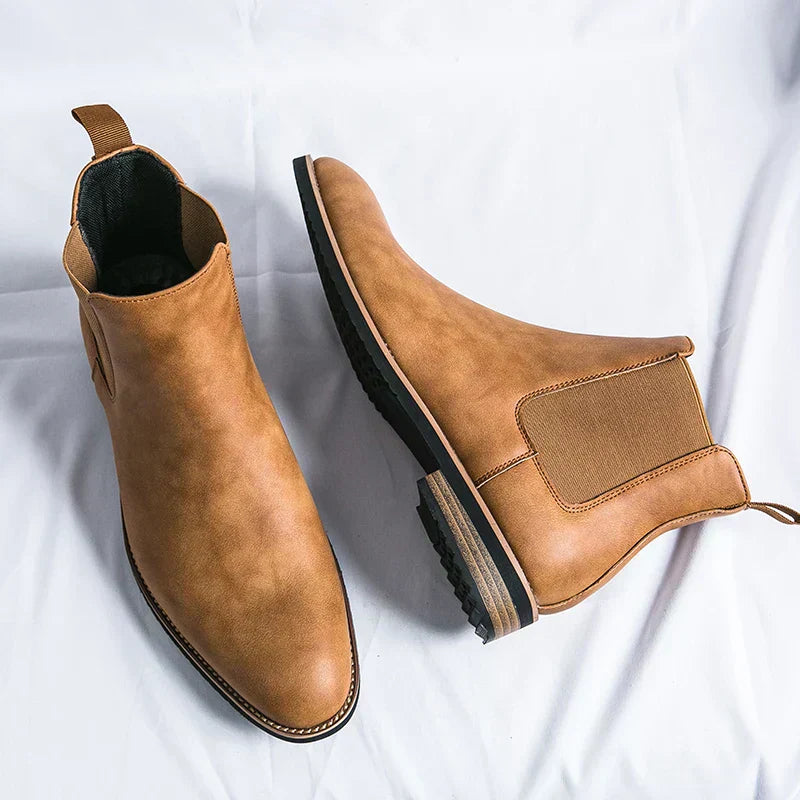 Olsen & Olsen™ Cosmo | Leather Chelsea Boots