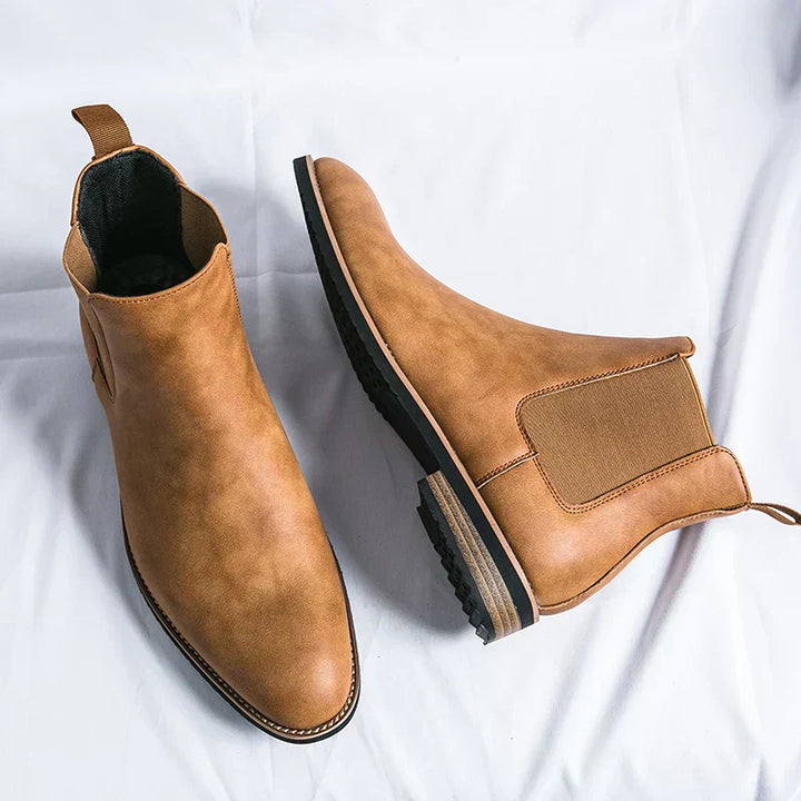 Olsen & Olsen™ Cosmo | Leather Chelsea Boots