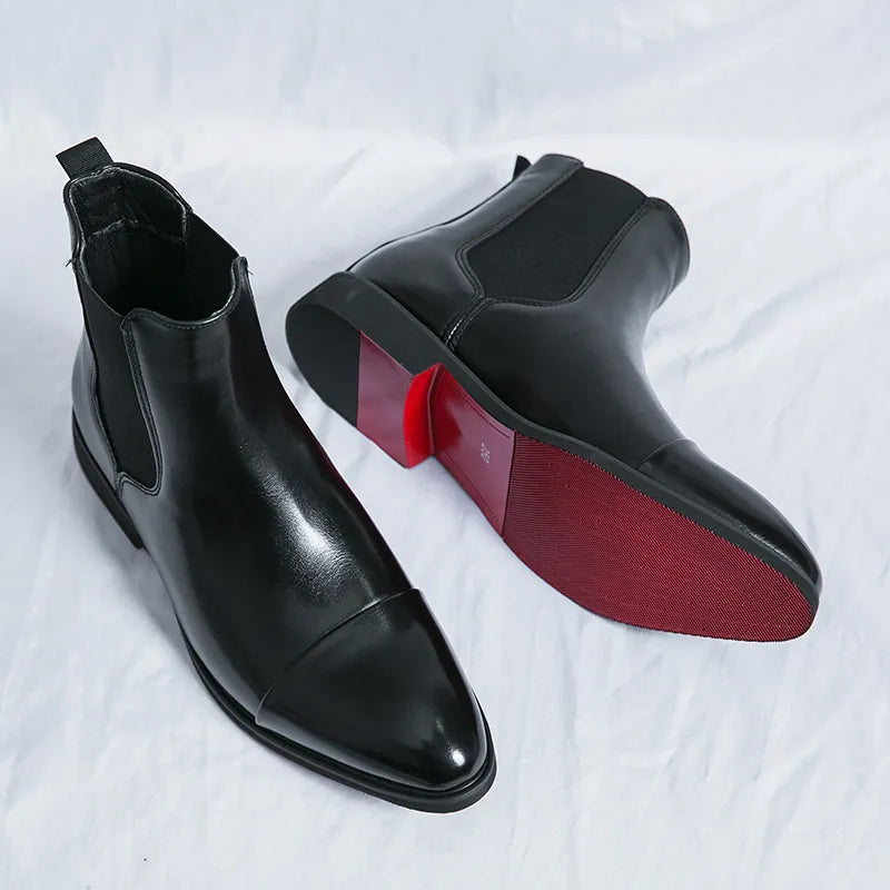Olsen & Olsen™ Damien | Leather Chelsea Boots