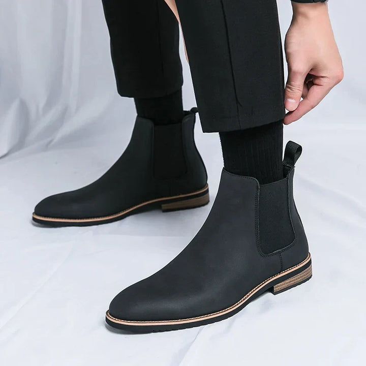 Olsen & Olsen™ Cosmo | Leather Chelsea Boots
