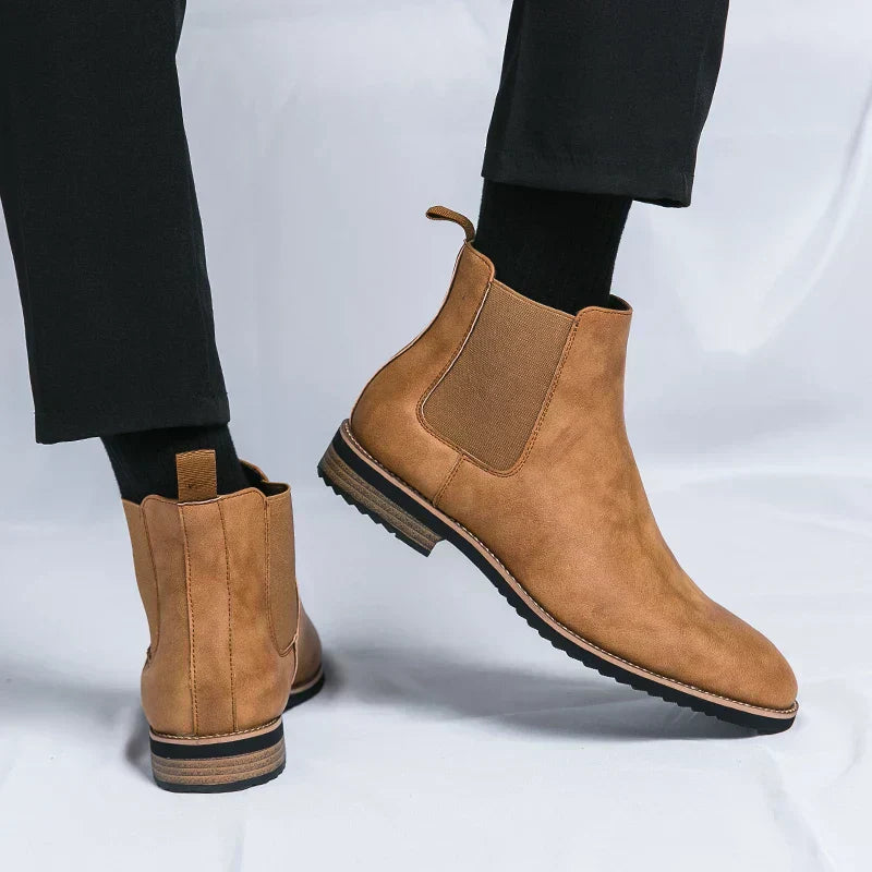 Olsen & Olsen™ Cosmo | Leather Chelsea Boots