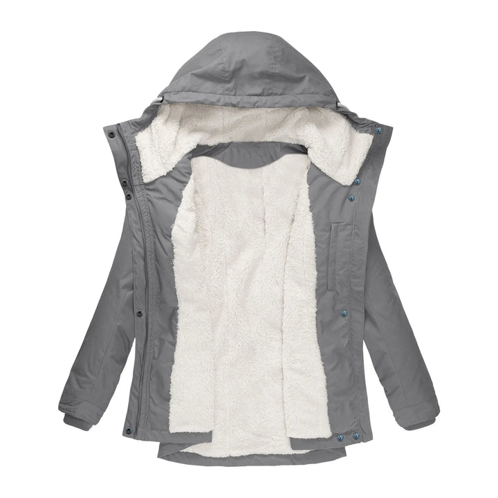 Claudine – Women’s Winter Hooded Fleece Coat
