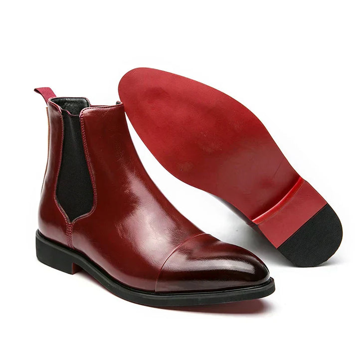 Olsen & Olsen™ Damien | Leather Chelsea Boots