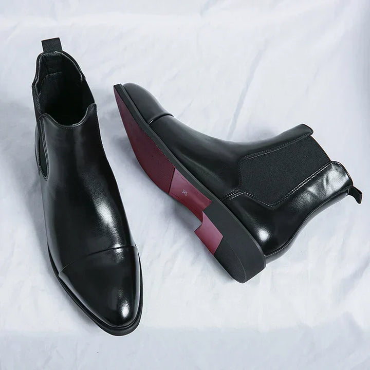 Olsen & Olsen™ Damien | Leather Chelsea Boots