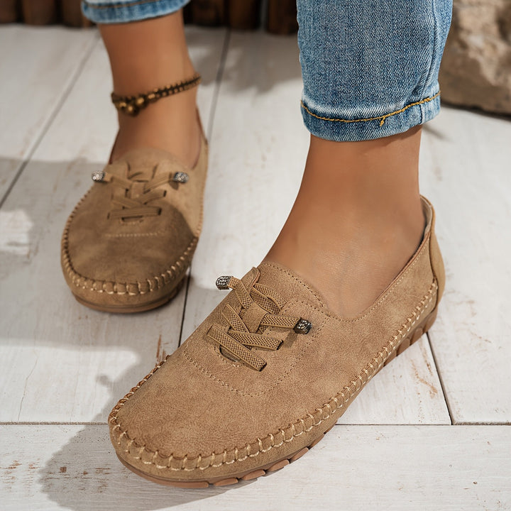 Orthelia™ – Soft Moccasins with Full Support for Sensitive Feet