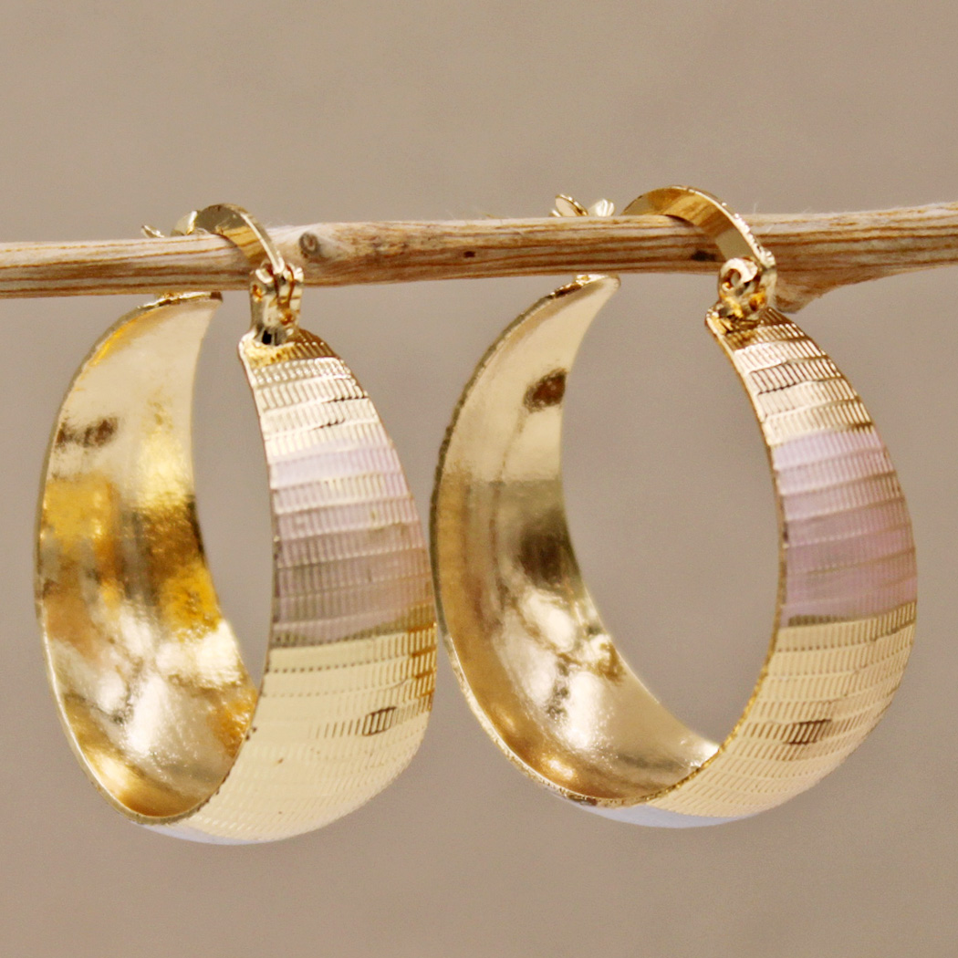 Sophisticated Luxe Gold Earrings