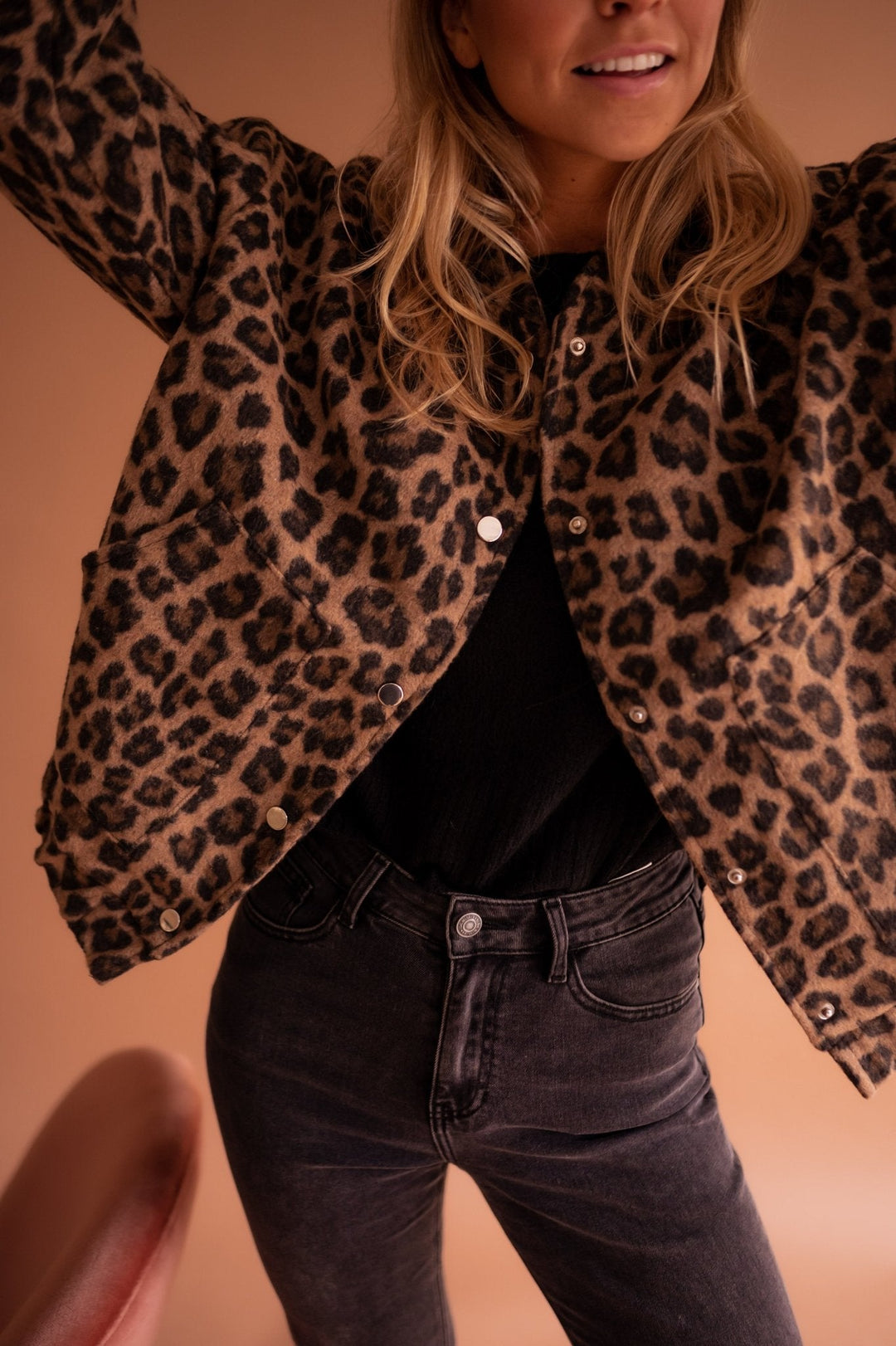 Charlotte | Chic Leopard Jacket