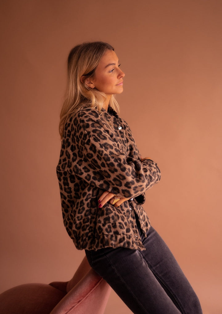 Charlotte | Chic Leopard Jacket